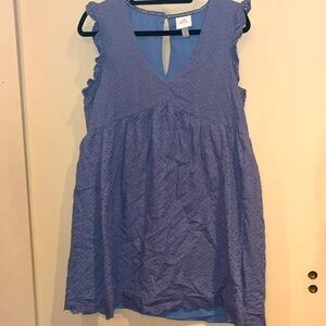 Knox Rose eyelid lace dress size Medium, blue color.